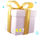 Receba seus bônus de boas-vindas no AX7 BET