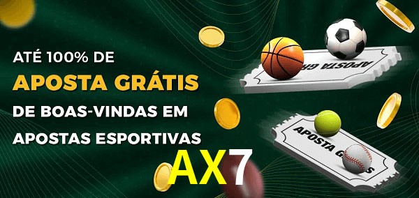 AX7bet Ate 100% de Aposta Gratis